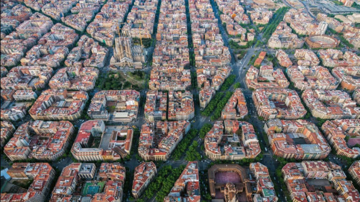 Eixample uno de los barrios con más prestigio en Barcelona