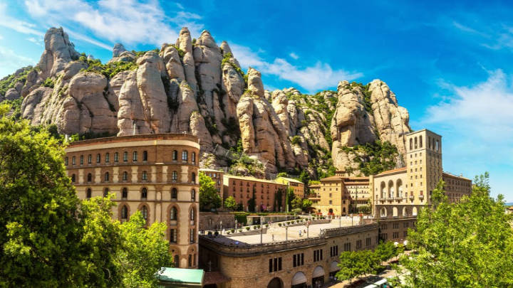 El hermoso cerro de Montserrat