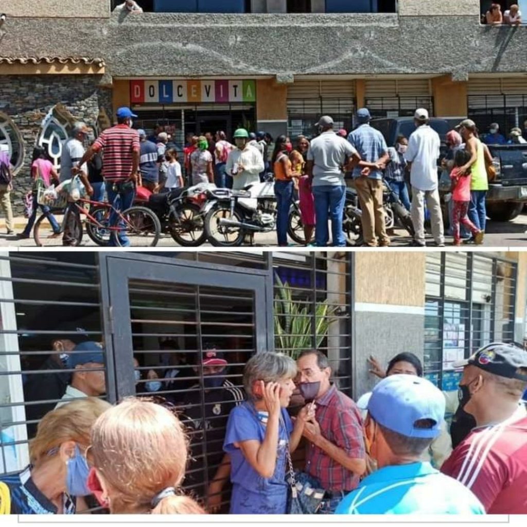 Situación irregular en la Panadería Dolce Vita de Valle de la Pascua. Foto Cortesía