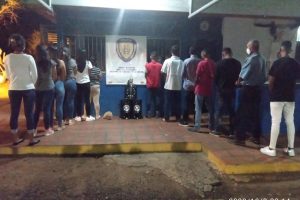 13 personas fueron capturadas en el sector Pueblo Nuevo.