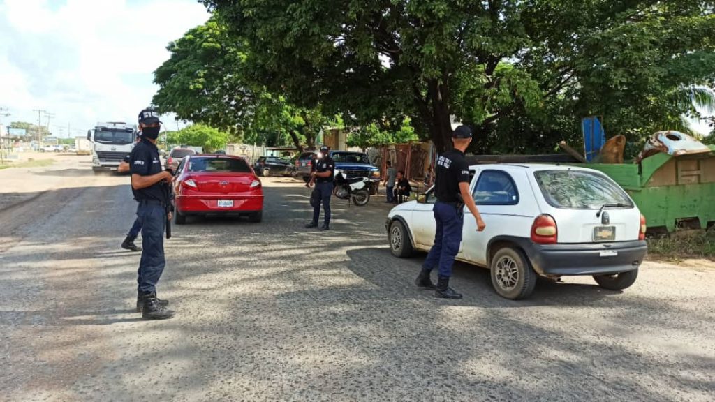 Llega la división contra Hurto y Robo de Vehículos adscrita a la Policía Nacional Bolivariana (PNB) a Valle de la Pascua