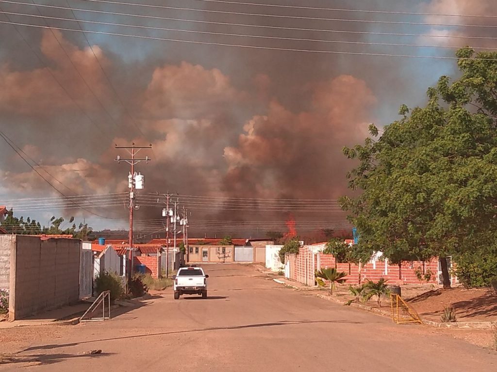 Incendios en diferentes sectores de La Pascua afecta a sus habitantes. 