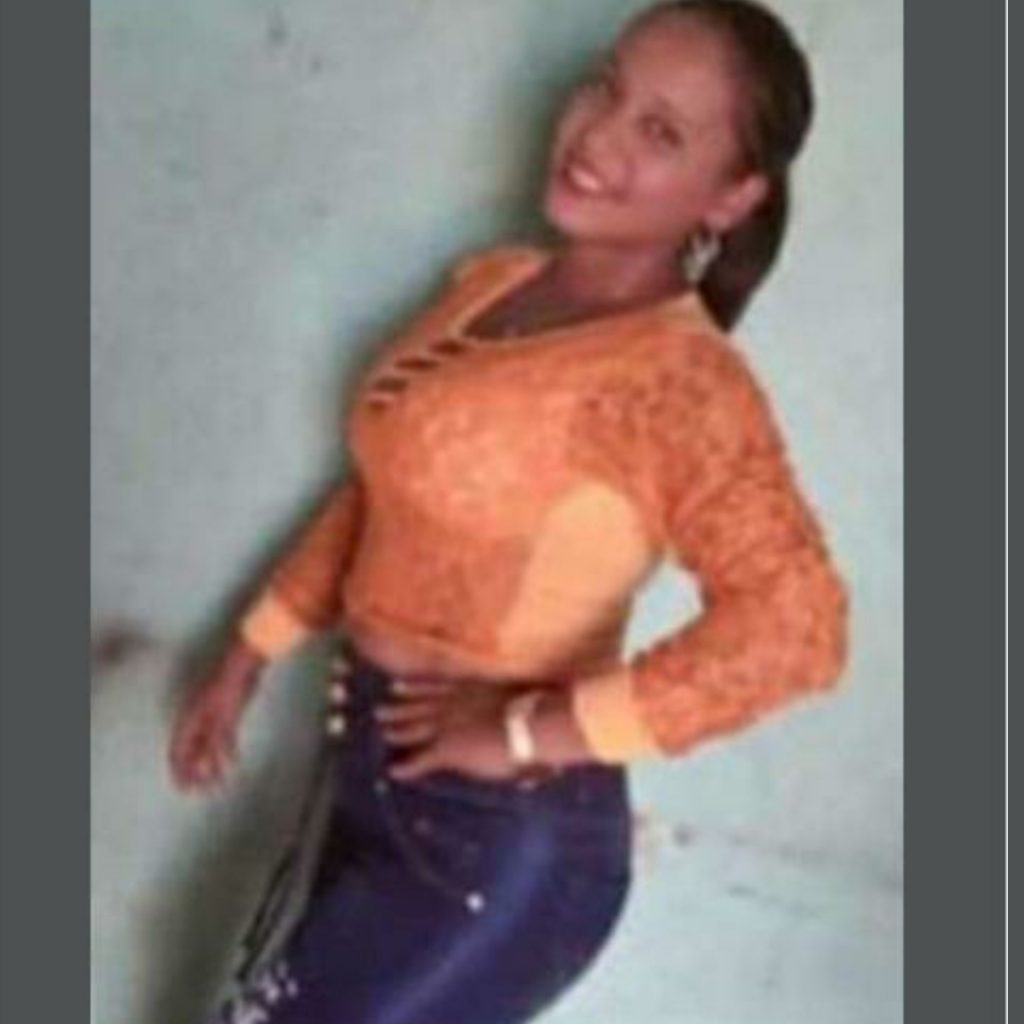 Carliana José Hernández Acasme de 24 años perdió la vida en un accidente doméstico