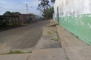 Lugar donde comenzó el enfrentamiento en la población de Cabruta