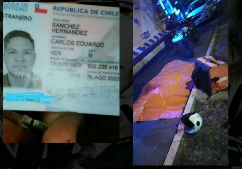 Venezolano fue asesinado en Chile