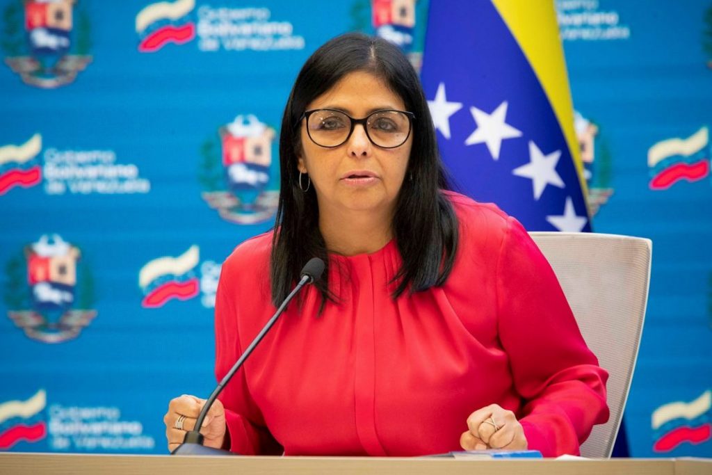 Delcy Rodríguez vicepresidenta ejecutiva