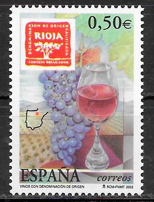 sellos de vino España 2002