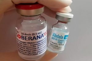 Vacunas soberana y Abadala, producidas en Cuba