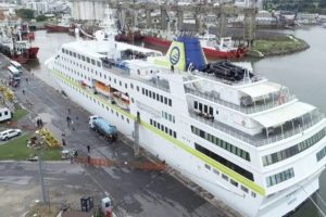 Los pasajeros del Crucero Hamburg fueron puestos en cuarentena