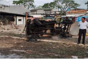 El atentado se llevó a cabo cerca de sedes oficiales en Saravena