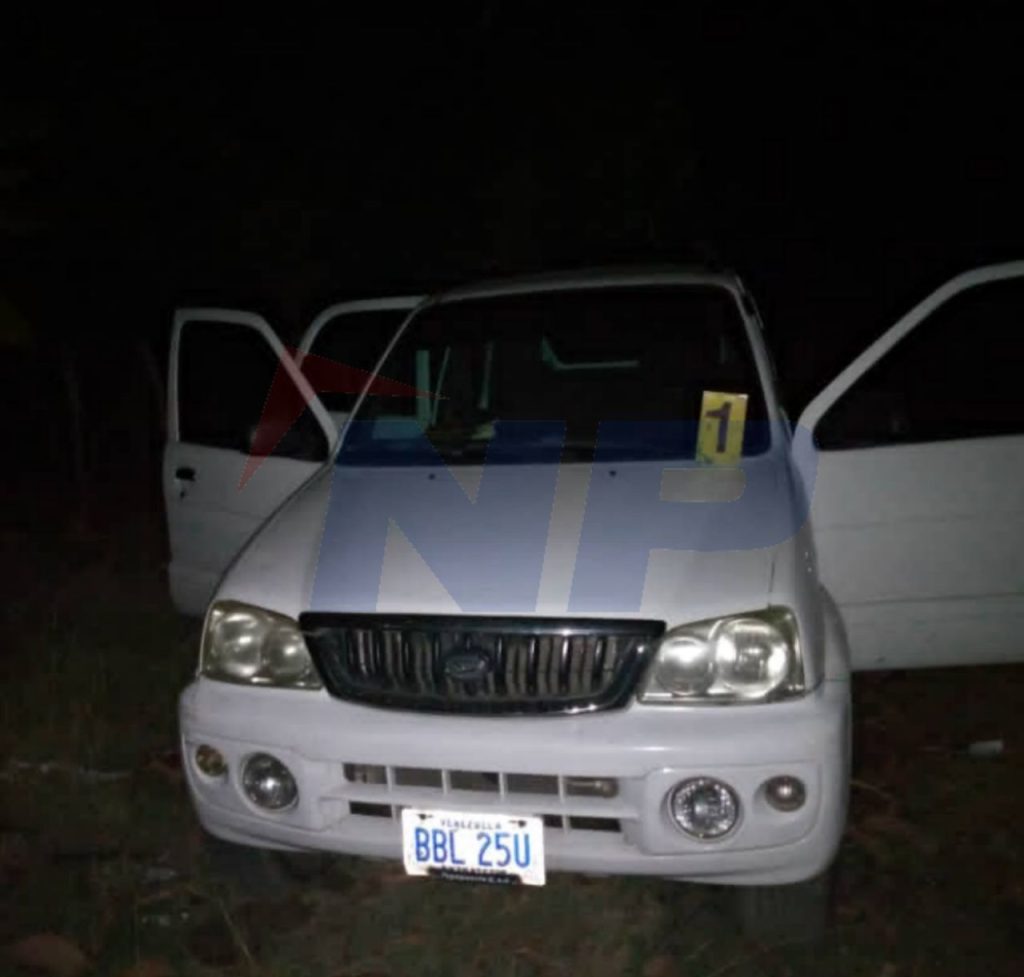 El vehículo fue recuperado vía Santa Rosa. #valledelapascua