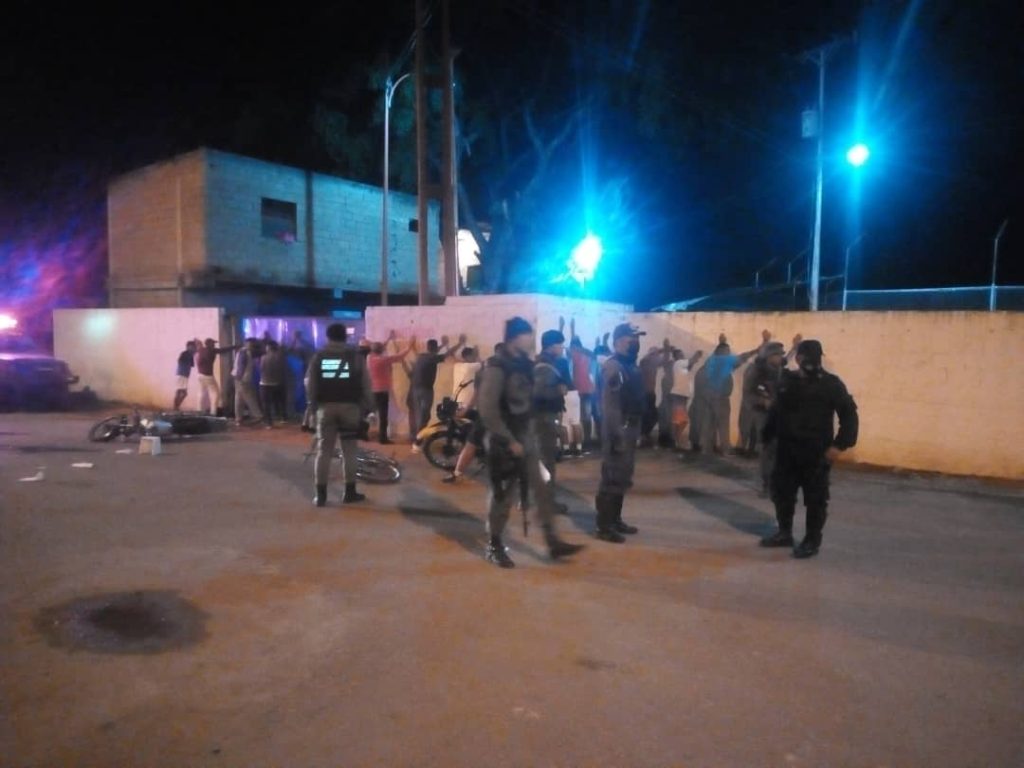 Operativos nocturnos en Altagracia de Orituco. 