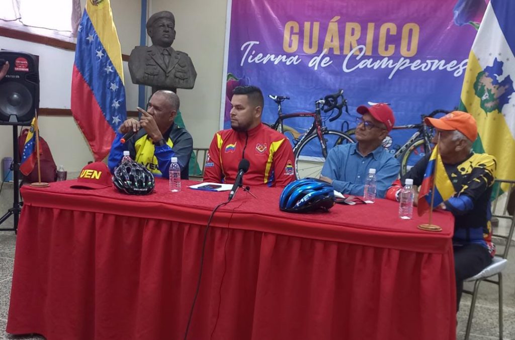 Rueda de prensa efectuada en el Salon Hugo Chavez de San Juan de los Morros. Foto: Cortesía