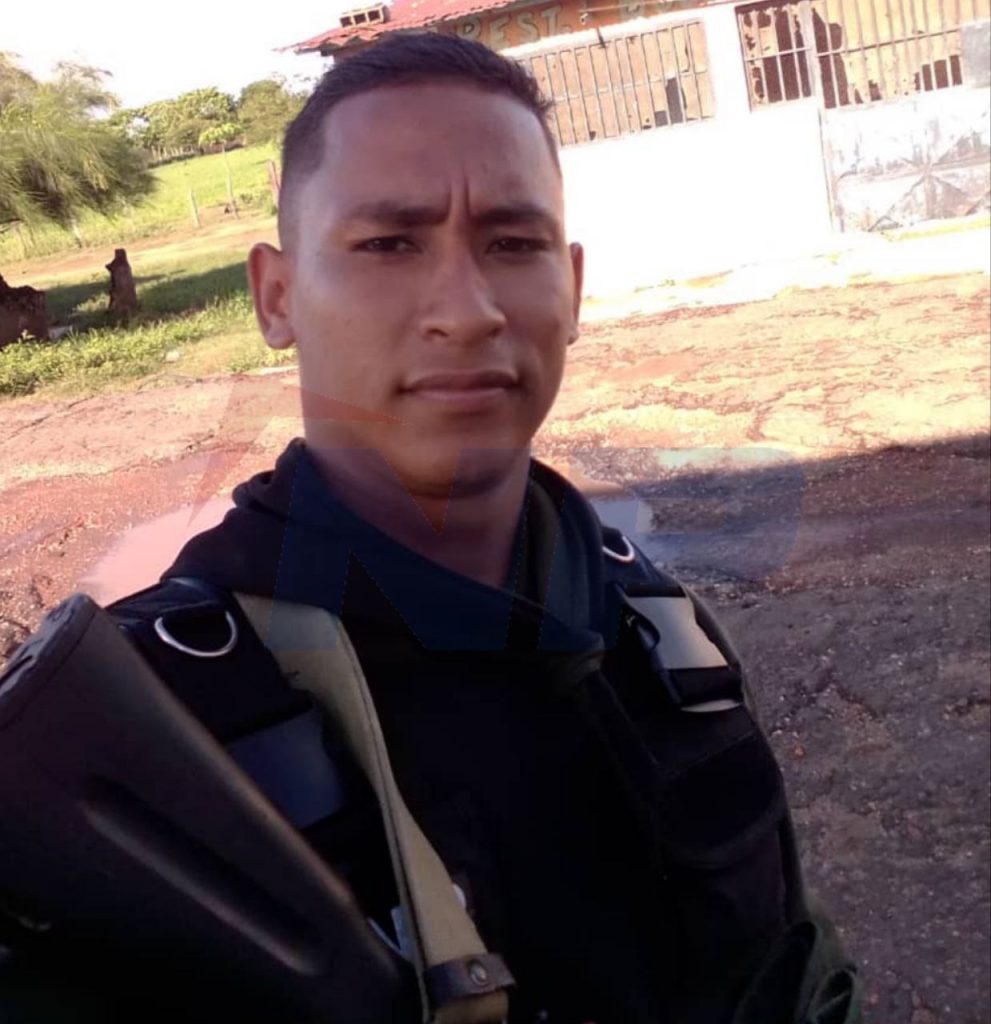 Sargento Segundo Jose Gregorio Salazar de 23 años, murió por inmersión en el Rio Orinoco