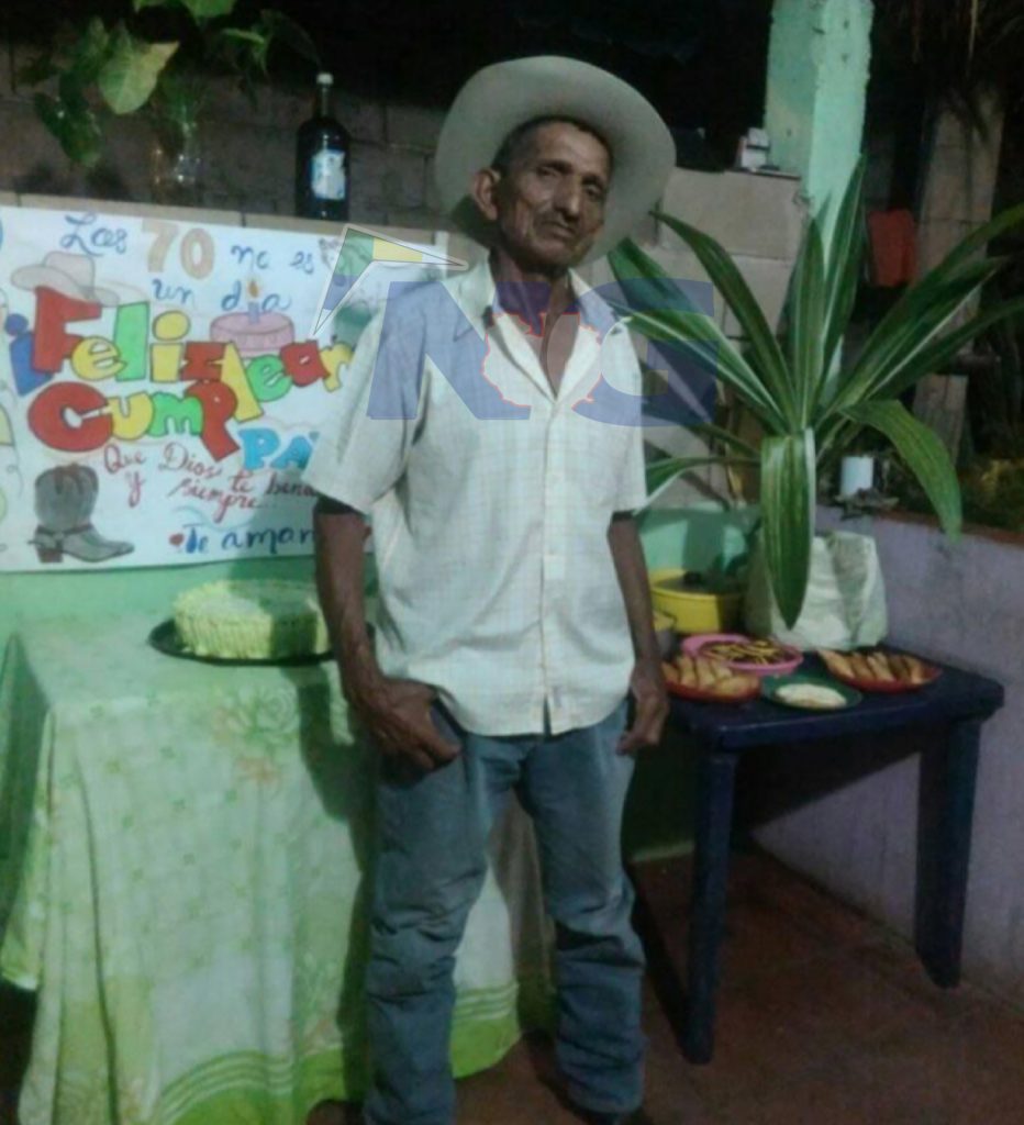 Miguel Castillo de 73 años