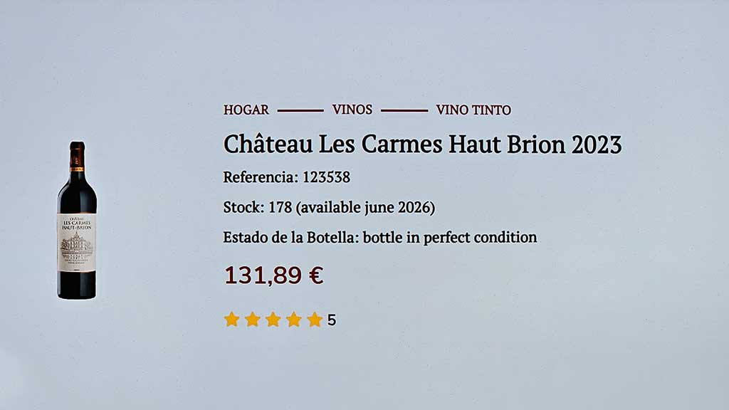 carmes haut brion 2023