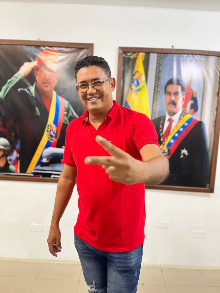 Cristian José Norato. Candidato por el PSUV a la Alcaldia de Infante
